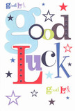 This exuberant good luck card channels the optimism and warmth found throughout Rush Green, its message leaping from the paper in a brilliant array of carefully chosen colours and fonts. Pastel blues intertwine with deep, celebratory reds and fresh moss greens, each letter thoughtfully placed as if painted by hand. Navy, lilac, and citrus stars frolic across the clean white backdrop, conjuring the feeling of a clear night sky over Harrow Lodge Park. The card's surface is satisfyingly smooth, its quality tangible at the very first touch-a perfect choice for occasions from a first exam to a daunting new job. The overall composition is playful and artful, reminiscent of a personal well-wish from a supportive friend or a family member in Rush Green. This card is the kind that brings reassurance and excitement to any milestone, as uplifting and memorable as a bespoke bouquet hand-delivered by your local florist.